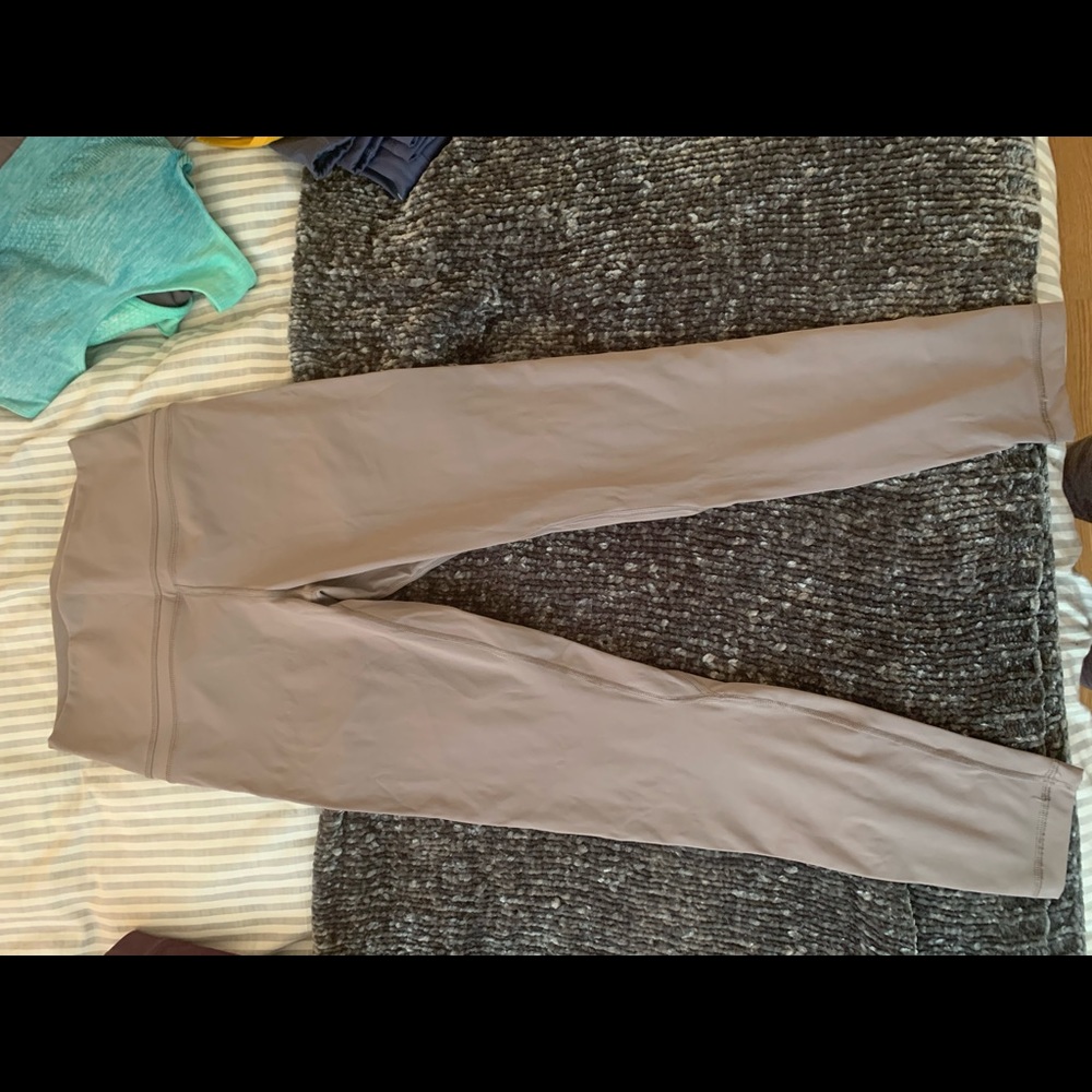 CRZ Naked feel leggings. Taupe size small